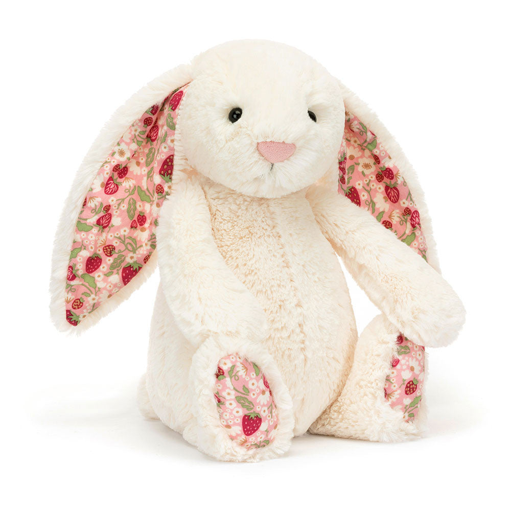 Blossom Cream Bunny 'Berry' Small By Jellycat