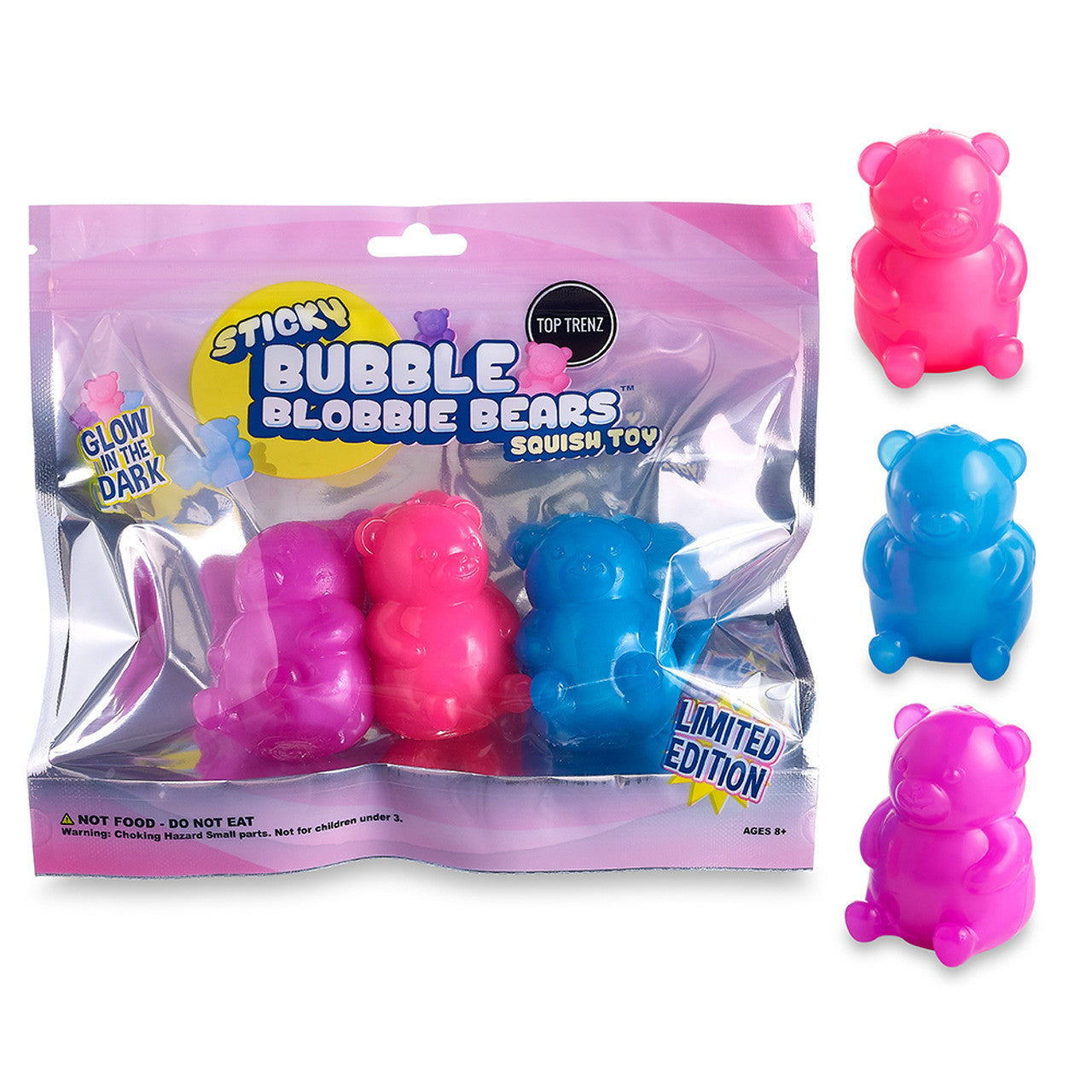 Sticky Bubble Gummie Bear Blobbies By Top Trenz