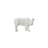 Antique White Pig Taper Holder