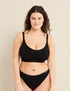 Full Bust Wireless Bra - Black BY BOODY - A. Dodson's