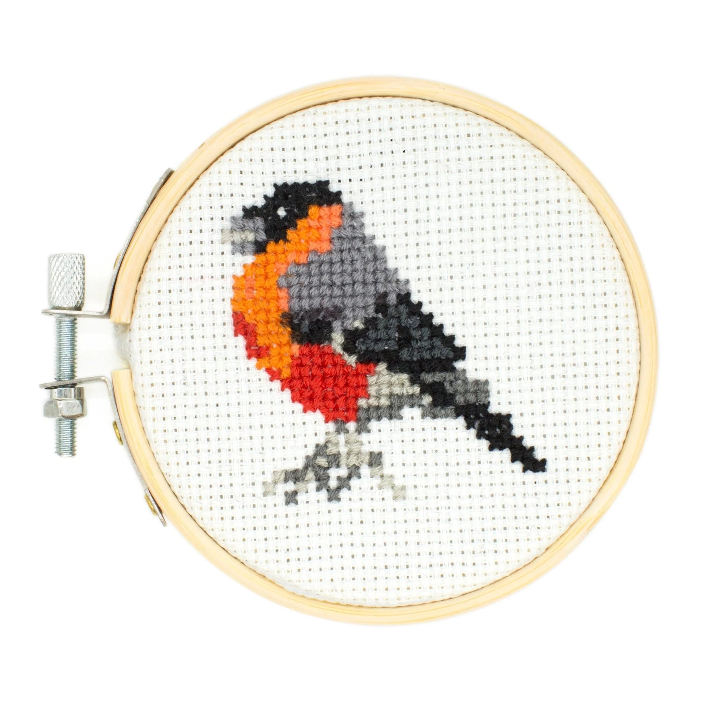 Mini Cross Stitch Embroidery Kit Bird