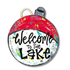 Bobber "Welcome to the Lake"23 Inch Door Hanger