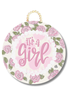 Baby It's a Girl 23 Inch Door Hanger