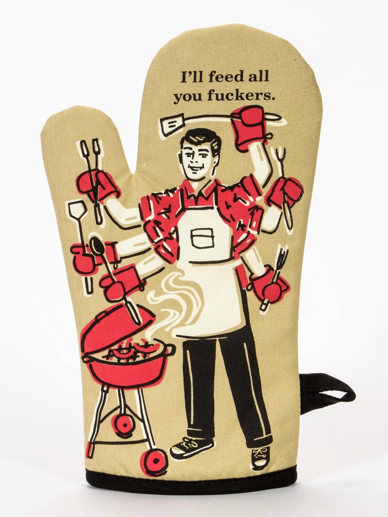 Feed You Fuckers Oven Mitt