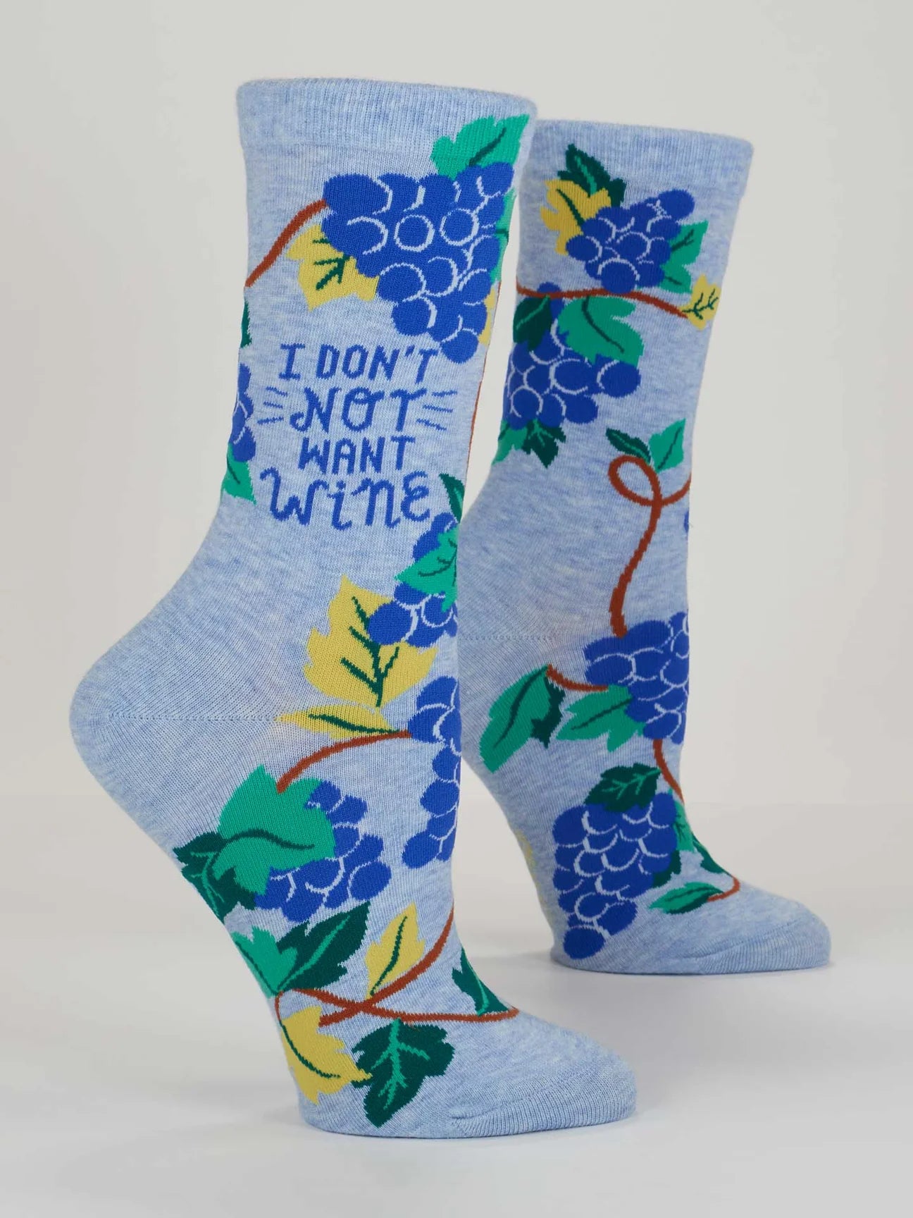 Don't Not Want Wine Crew Socks