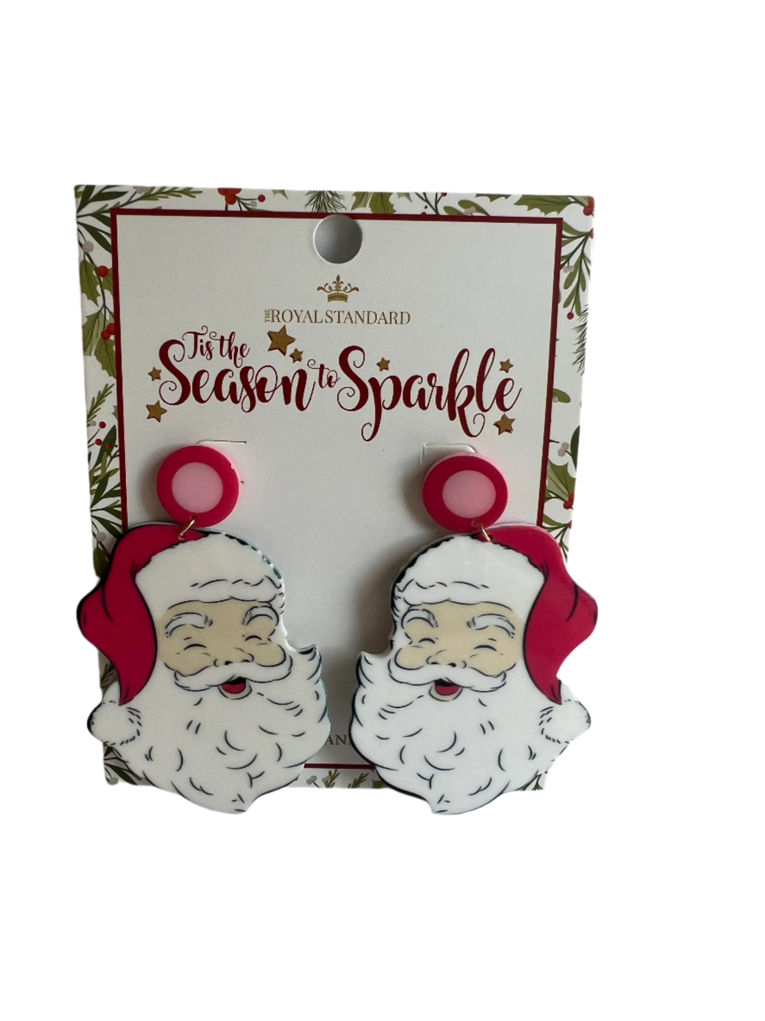 HoHoHo Santa Earrings