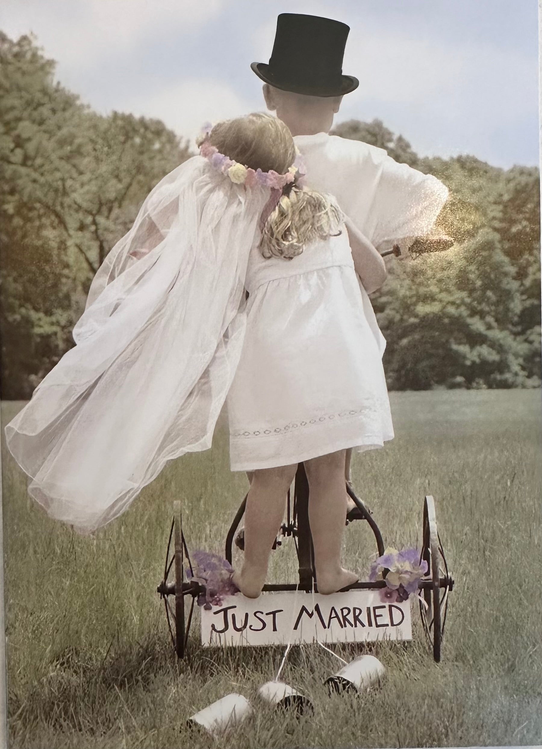 JUST MARRIED CARD - A. Dodson's