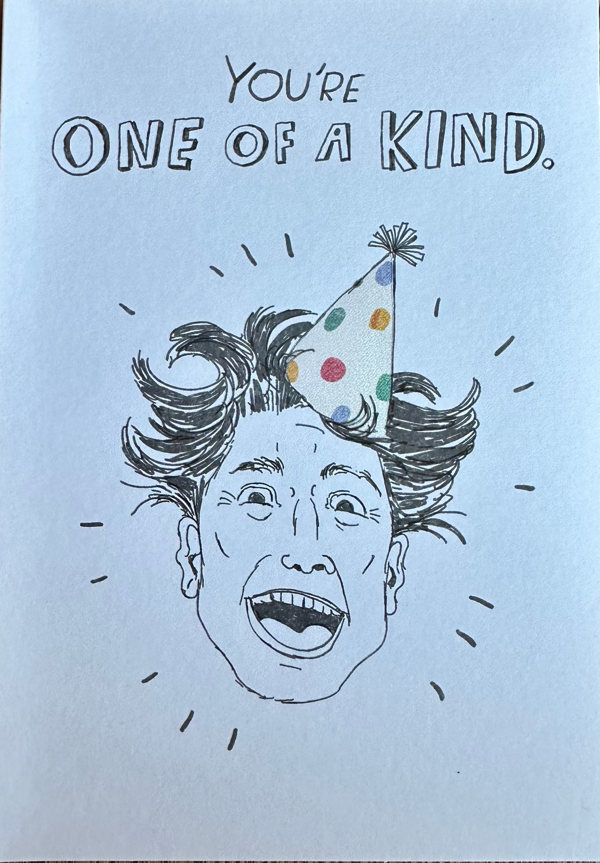 ONE OF A KIND CARD - A. Dodson's