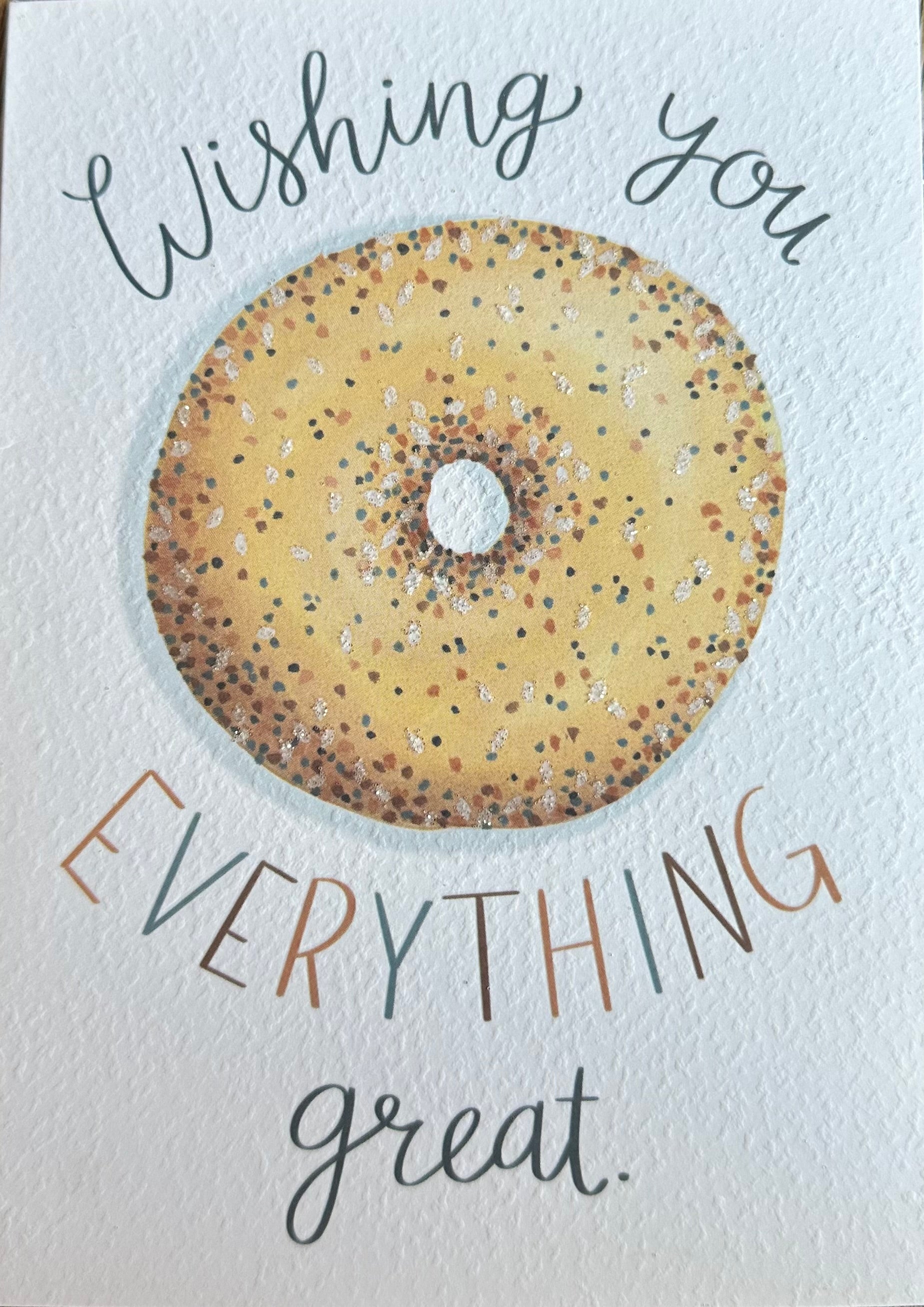 EVERYTHING BAGEL CARD - A. Dodson's