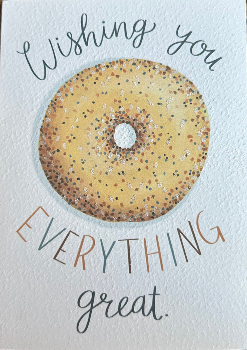 EVERYTHING BAGEL CARD