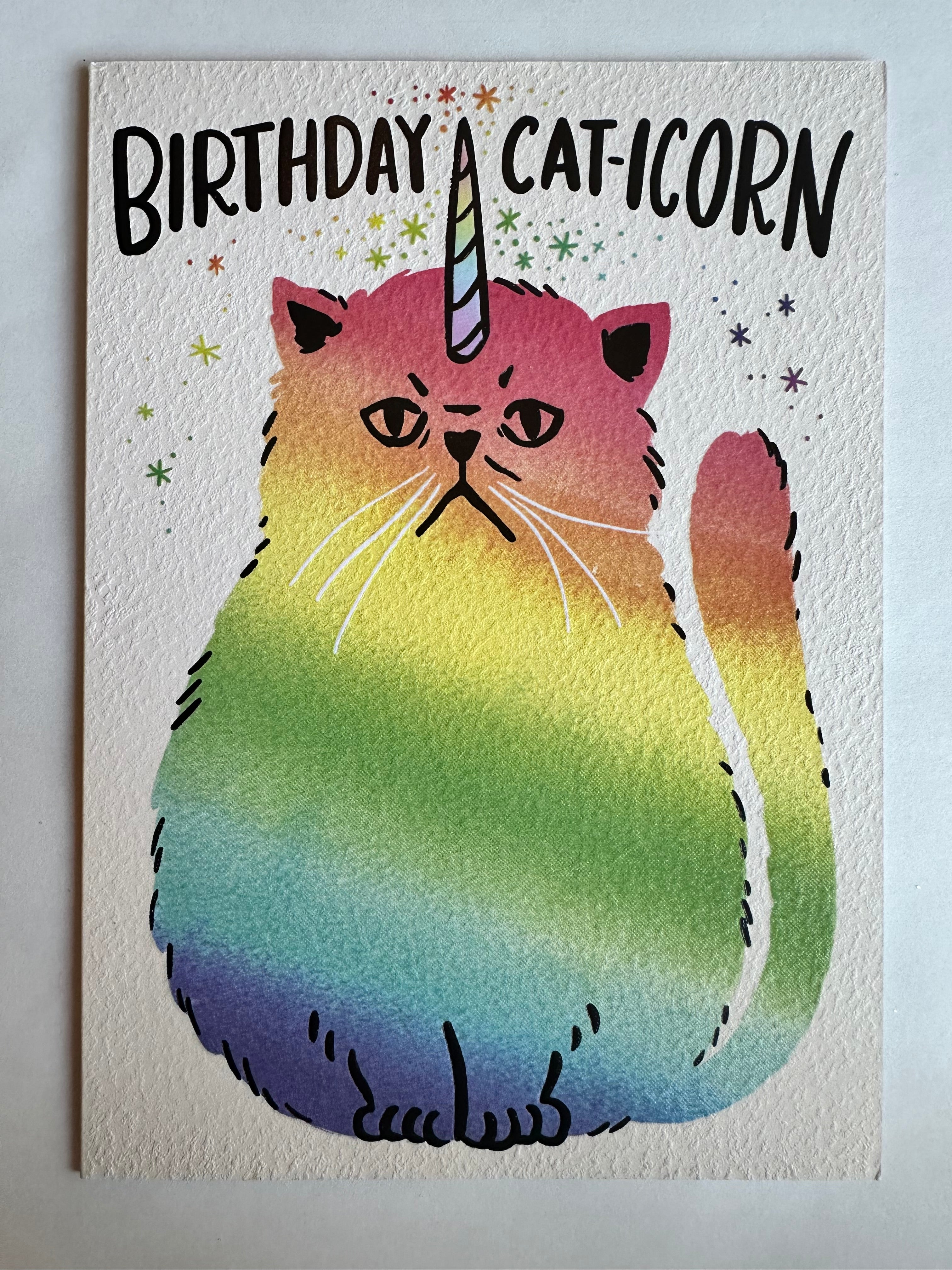 CAT-ICORN CARD - A. Dodson's