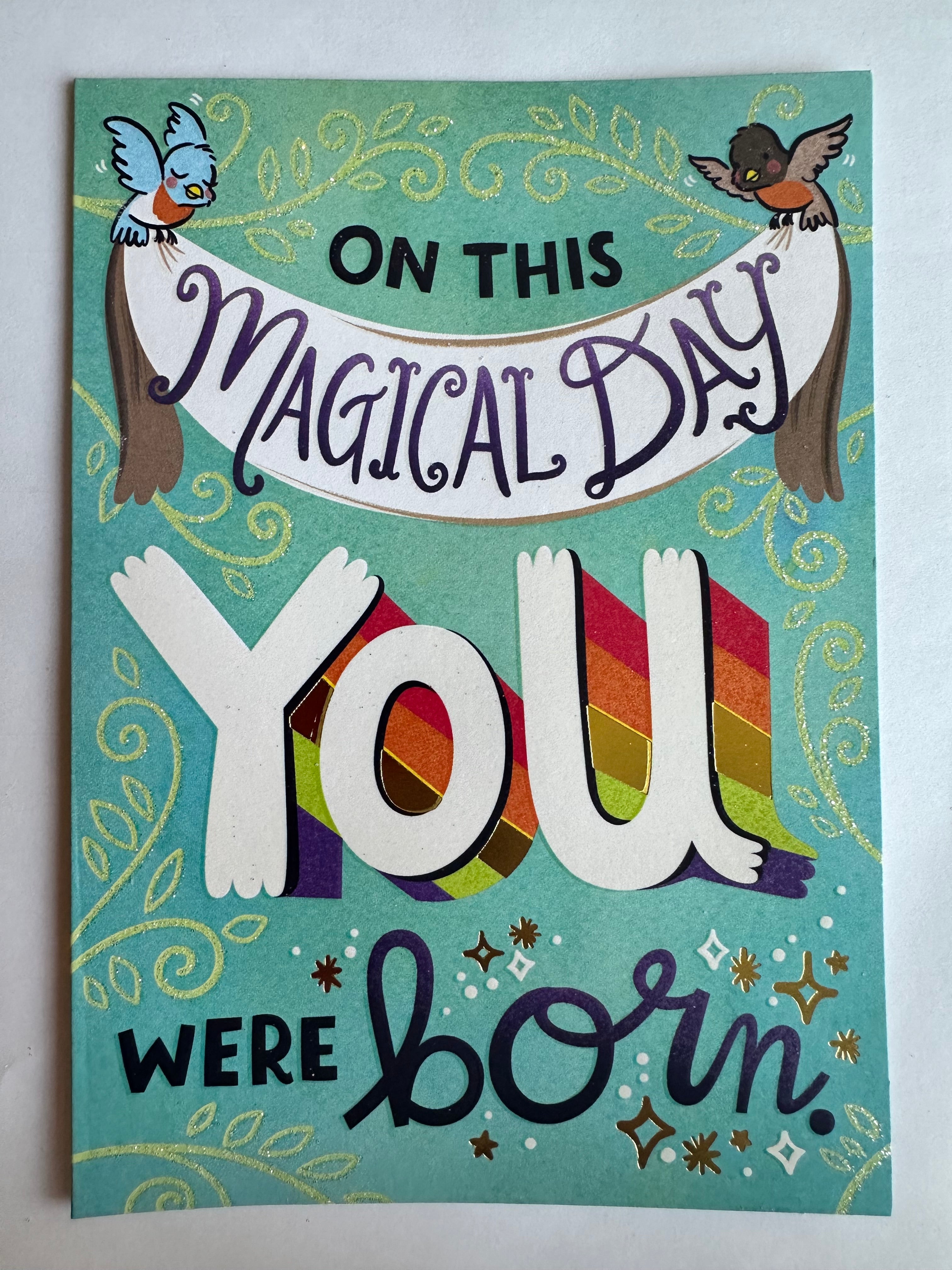 MAGICAL DAY CARD - A. Dodson's