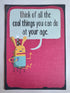 COOL THINGS CARD - A. Dodson's