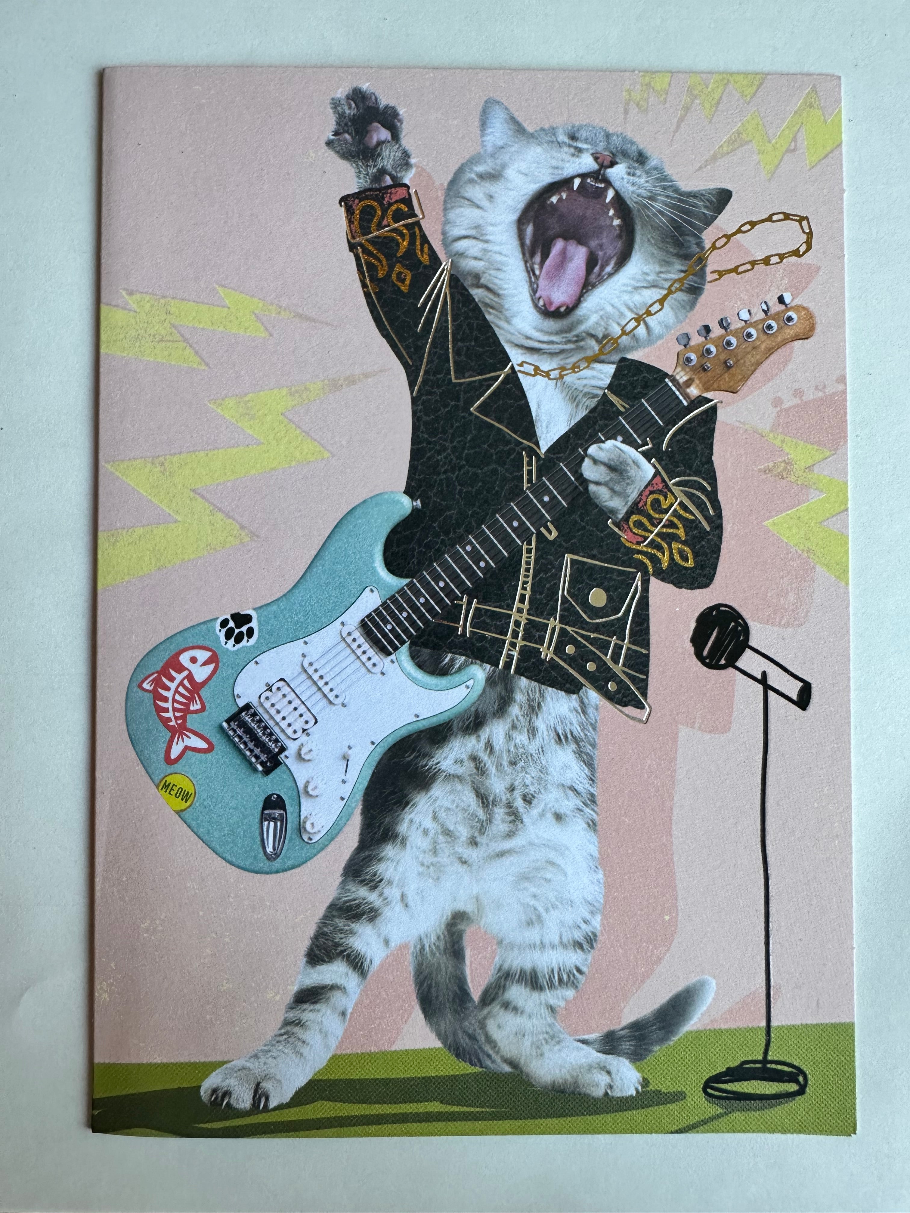 ROCKER CAT CARD - A. Dodson's