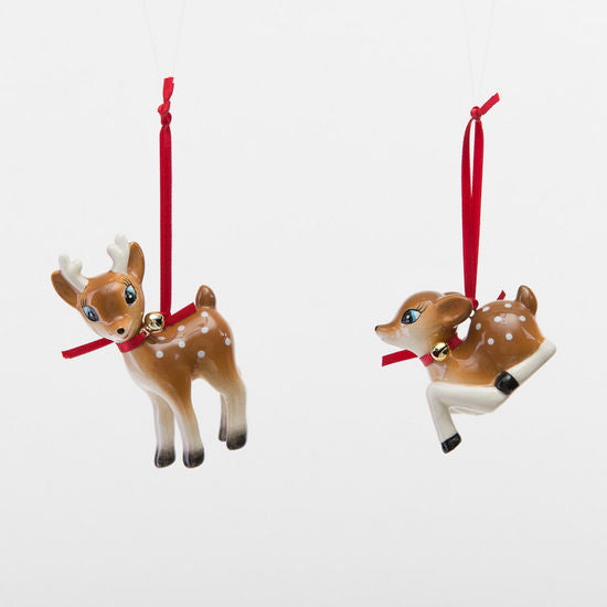 Tinsel Town Deer Ornament - A. Dodson's