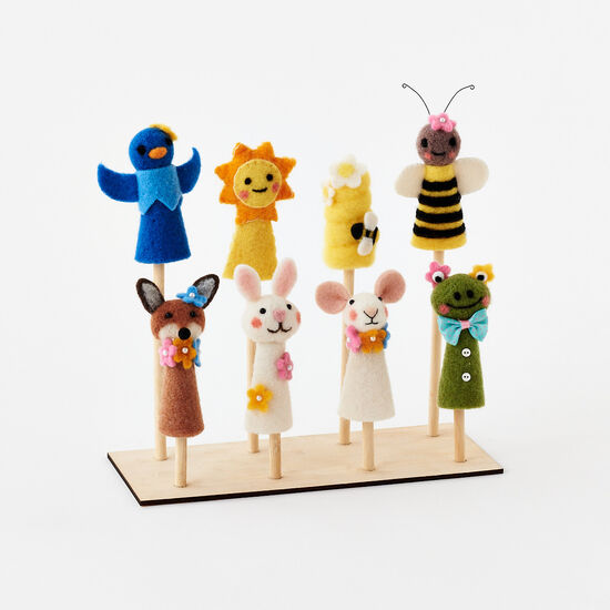 Spring Finger Puppet, 8 Styles - A. Dodson's