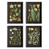 GOLDEN BOTANICAL STUDY, SET OF 4 BY NAPA HOME & GARDEN