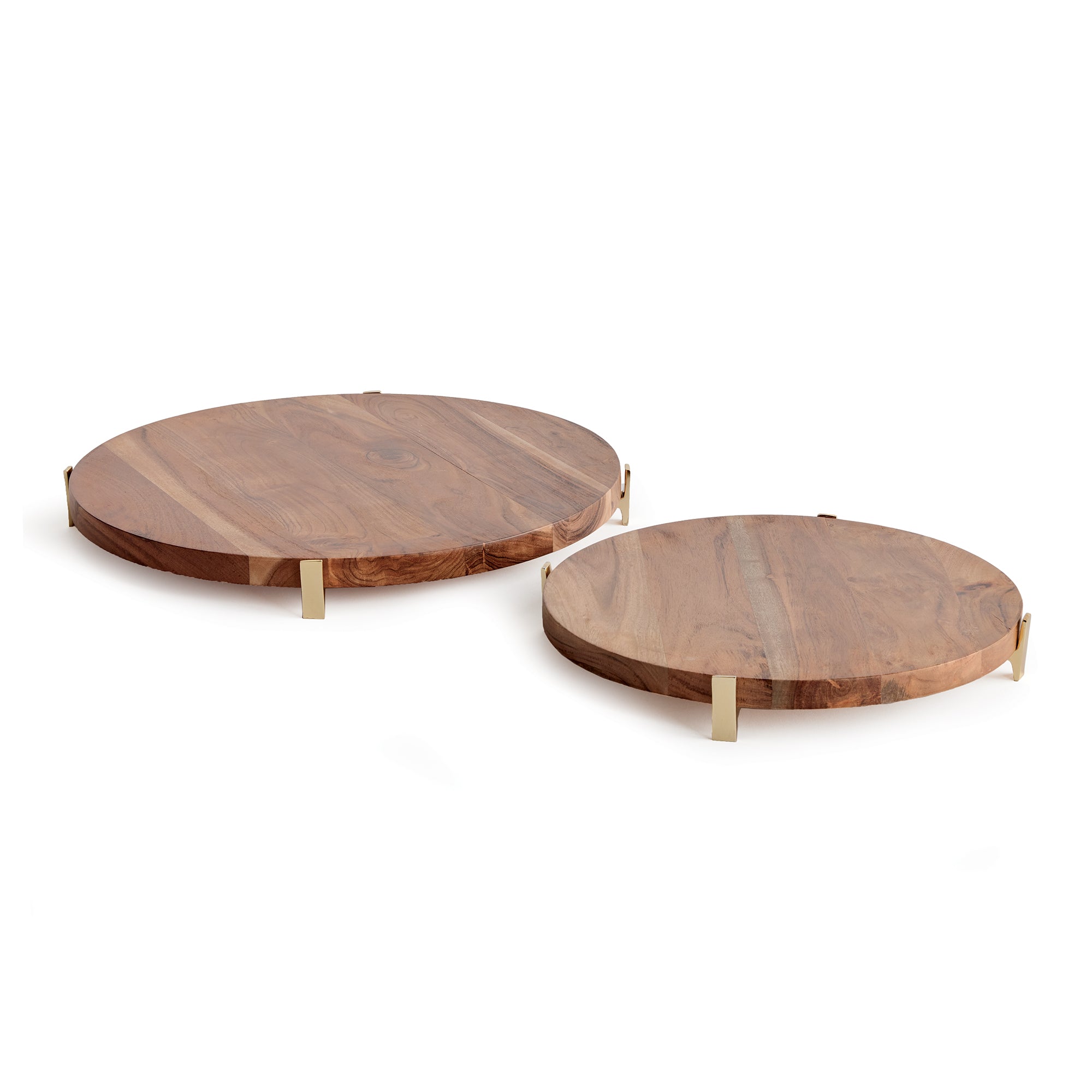 CHERIE ROUND SERVING BOARDS, SET OF 2 BY NAPA HOME & GARDEN