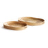 JELANI CANE OVAL TRAYS, SET OF 2 BY NAPA HOME & GARDEN