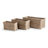 HALEY PLANTERS, SET OF 3 BY NAPA HOME & GARDEN