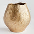 GOLD HARLIN SHORT VASE BY NAPA HOME & GARDEN - A. Dodson's