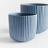 BLUE TASHA POTS SET OF 2 BY NAPA HOME & GARDEN - A. Dodson's