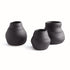 BLACK TABITHA BUD VASES SET OF 3 NAPA HOME & GARDEN