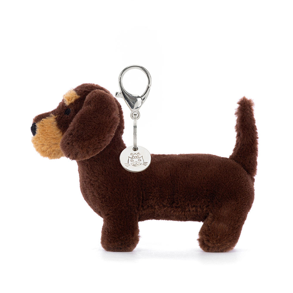 Otto Sausage Bag Charm By Jellycat