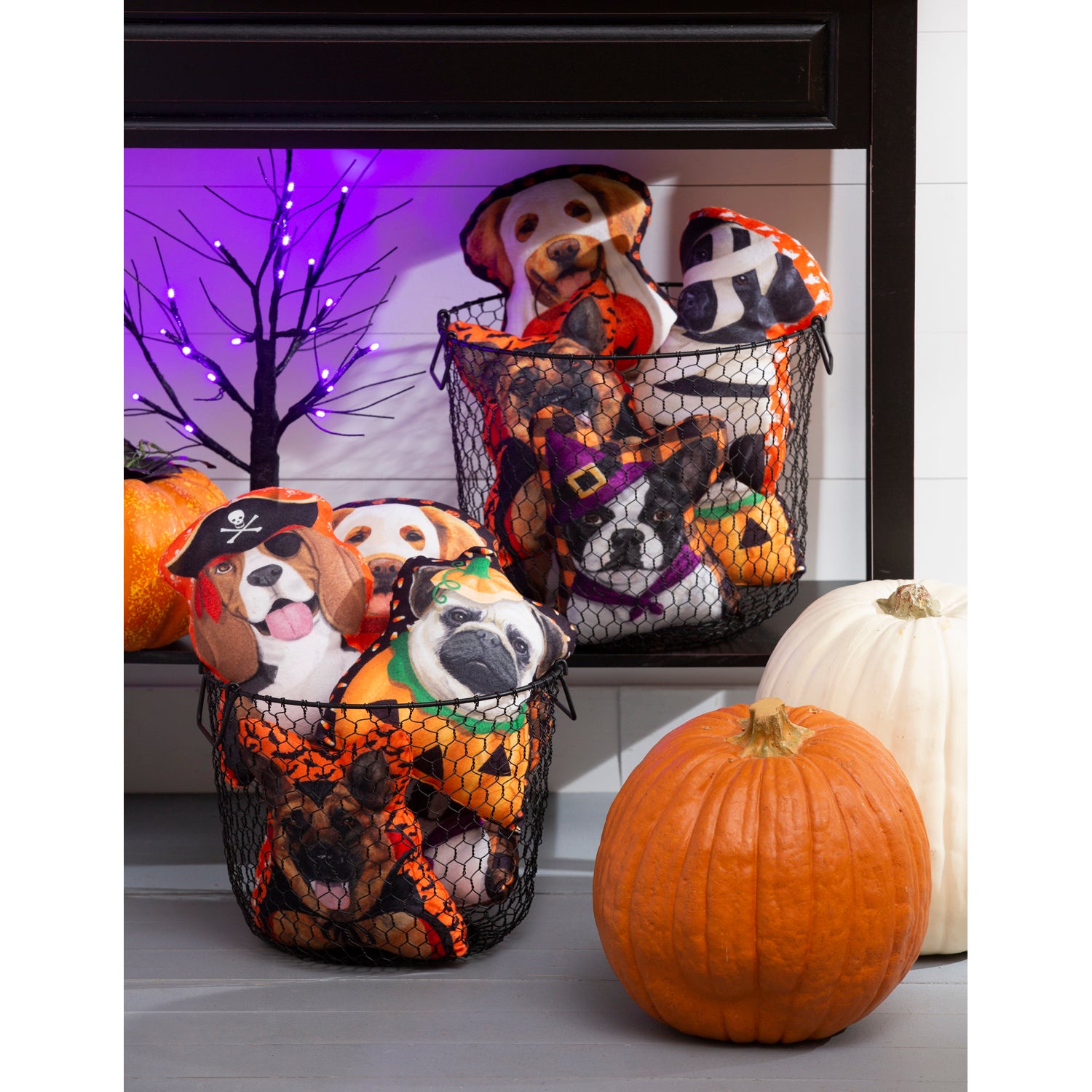 Halloween Dog Mini Pillows 6 Assorted Sold Individually - A. Dodson's