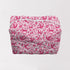 Piper Otomi in Pink Quilted Large Makeup Bag By Ida Mae