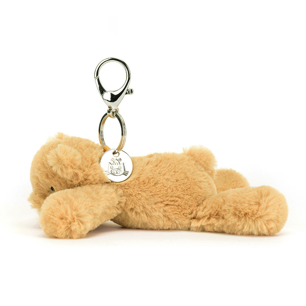 Smudge Bear Bag Charm By Jellycat