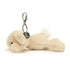 Smudge Rabbit Bag Charm By Jellycat