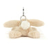 Smudge Rabbit Bag Charm By Jellycat