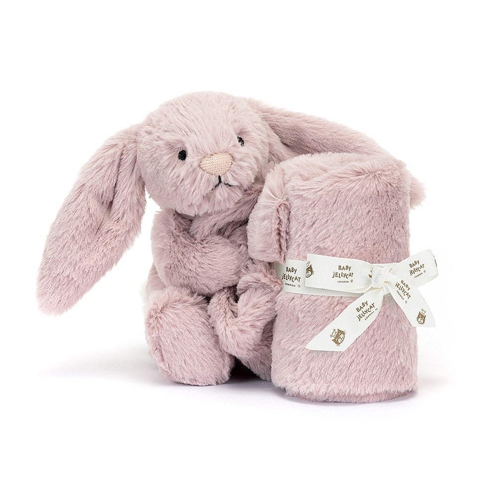 Bashful Luxe Bunny Rosa Soother By Jellycat - A. Dodson's