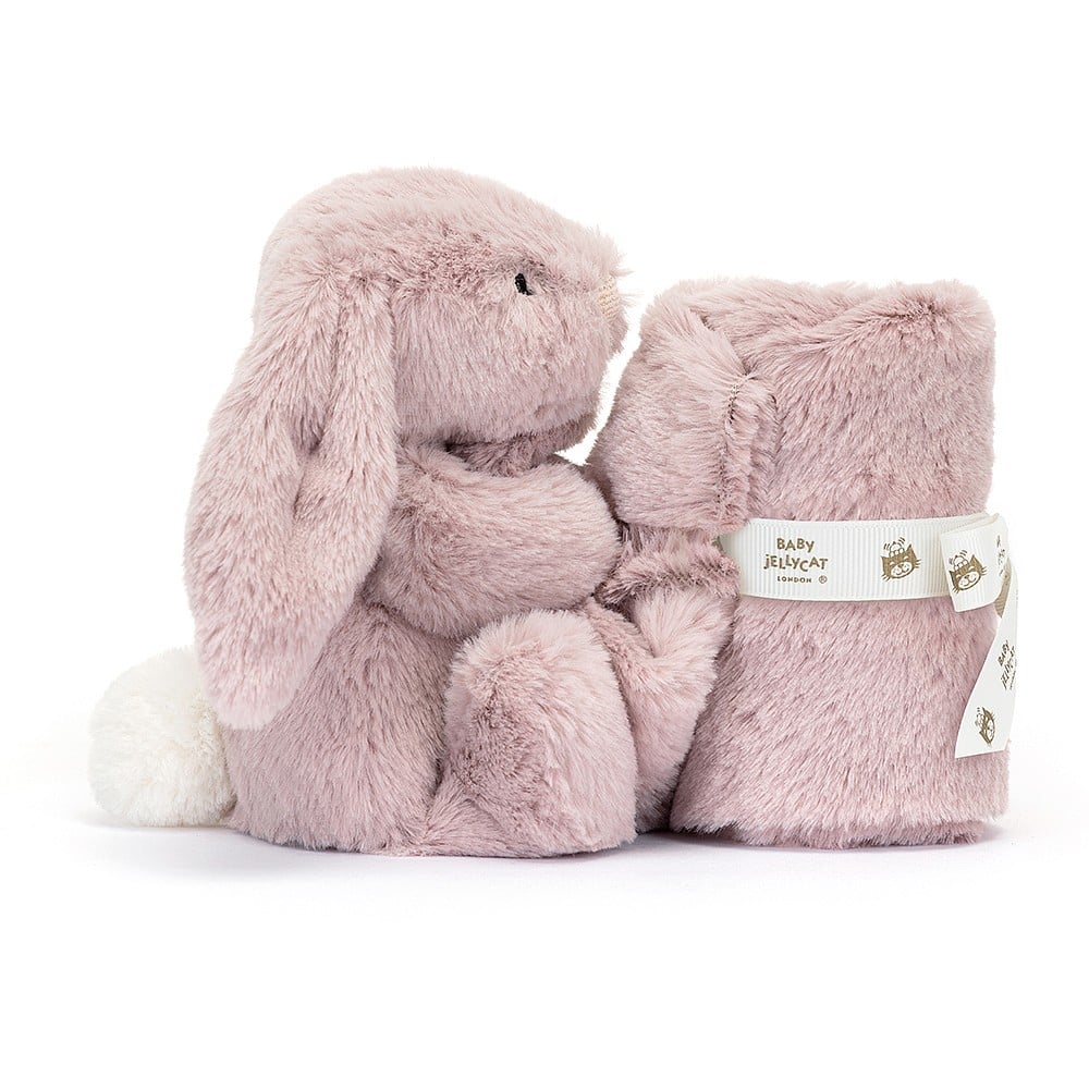 Bashful Luxe Bunny Rosa Soother By Jellycat - A. Dodson's