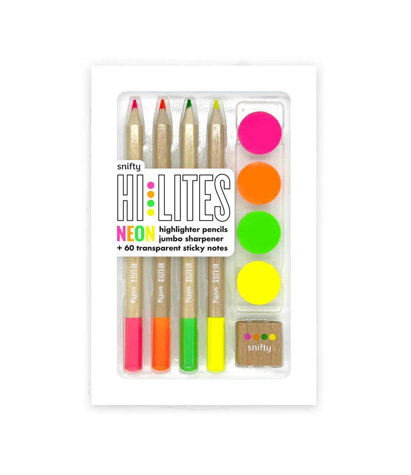 Hi Lites Highlighter Pencils- Set of 4