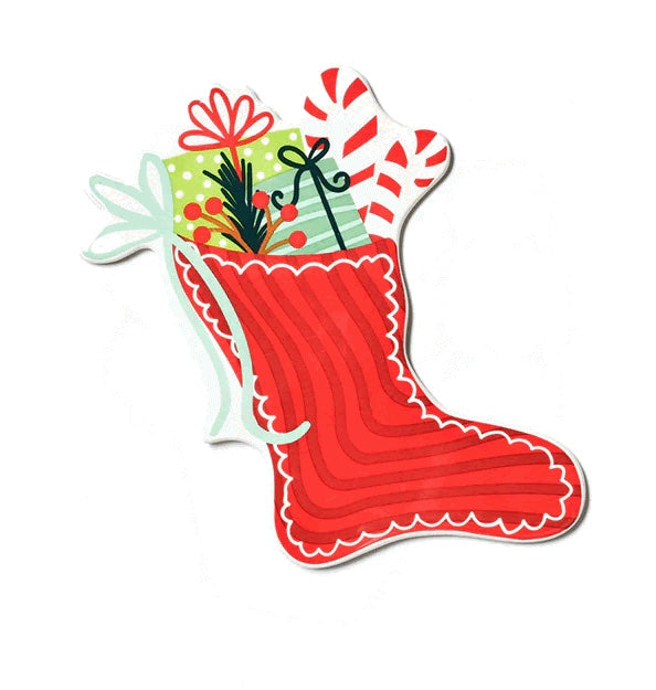 HAPPY EVERYTHING STUFFED STOCKING MINI ATTACHMENT - A. Dodson's