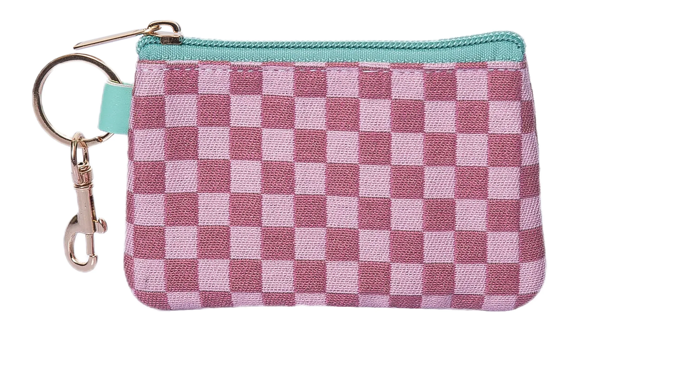 CHECKERED ZIP WALLET - A. Dodson's