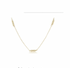 15" Choker Joy Simplicity Chain Gold - 3mm Gold-by enewton