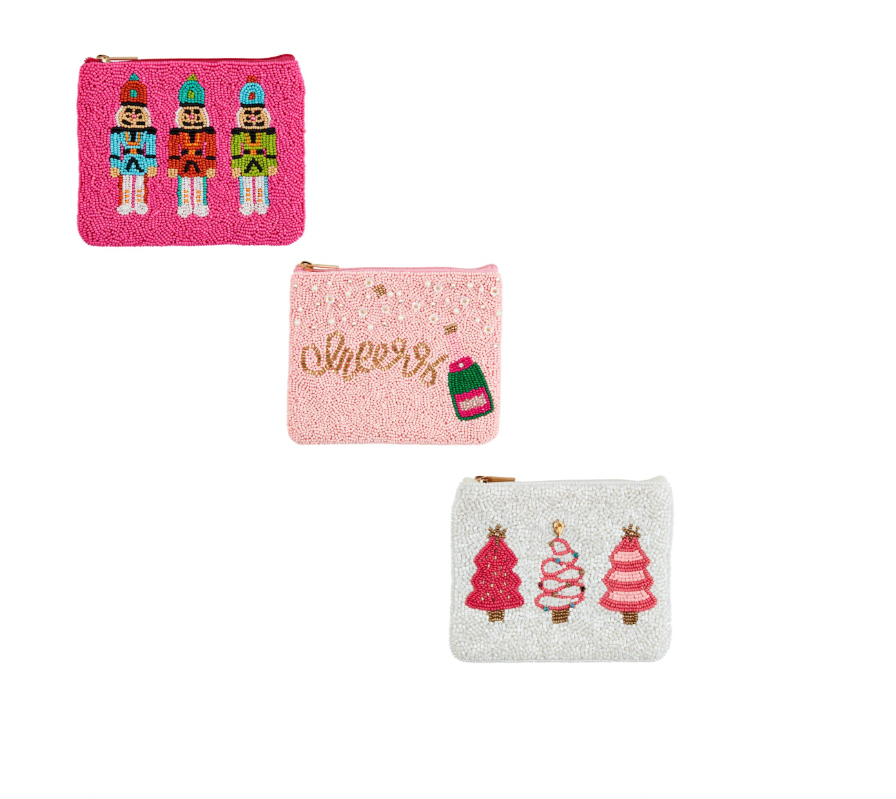 HOLIDAY BEADED CASES- BY MUD PIE - A. Dodson's