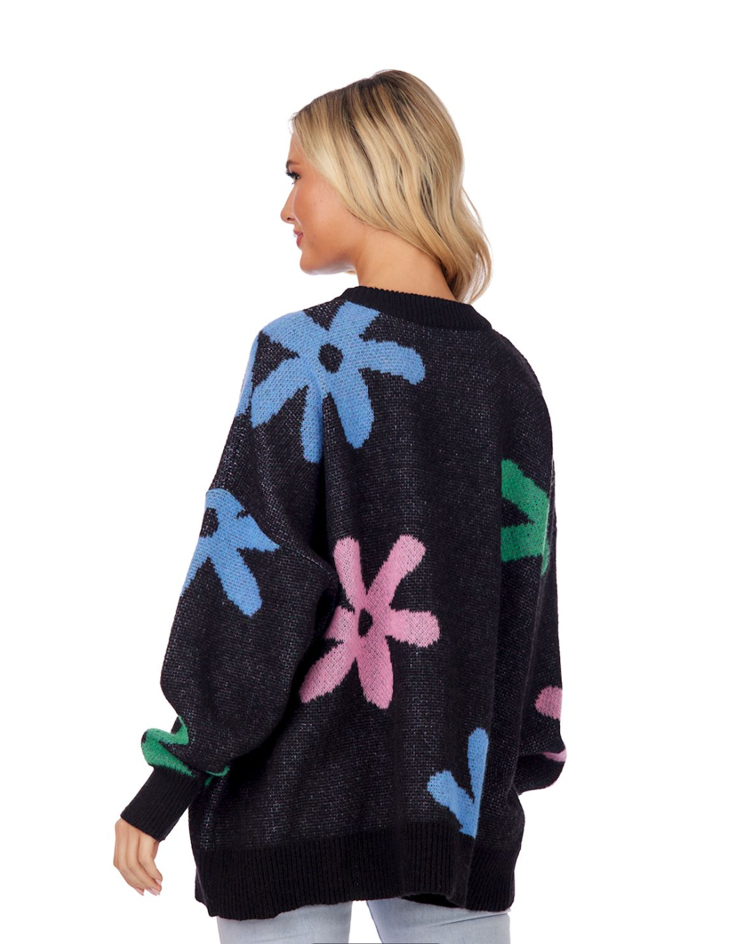 JADIE FLORAL SWEATER BY MUD PIE - A. Dodson's