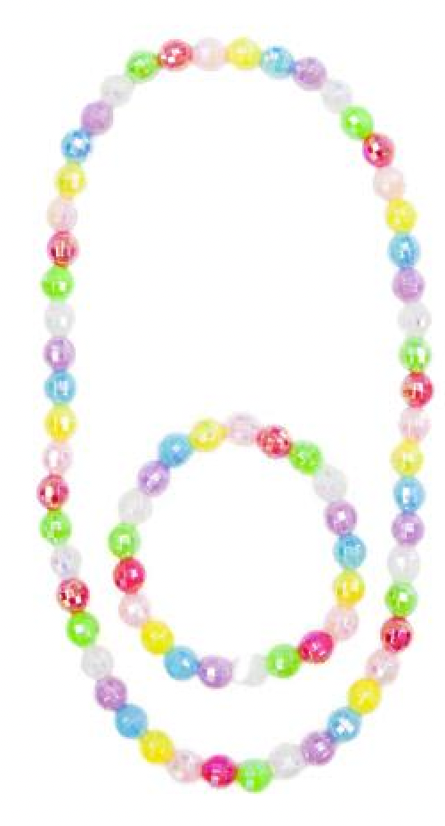 Colour Me Rainbow Necklace and Bracelet Set - A. Dodson's