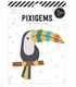 Tex Toucan Pixigem - A. Dodson's