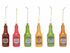 Glass Beer Bottle Ornaments - A. Dodson's