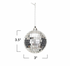 Silver Disco Ball Ornaments