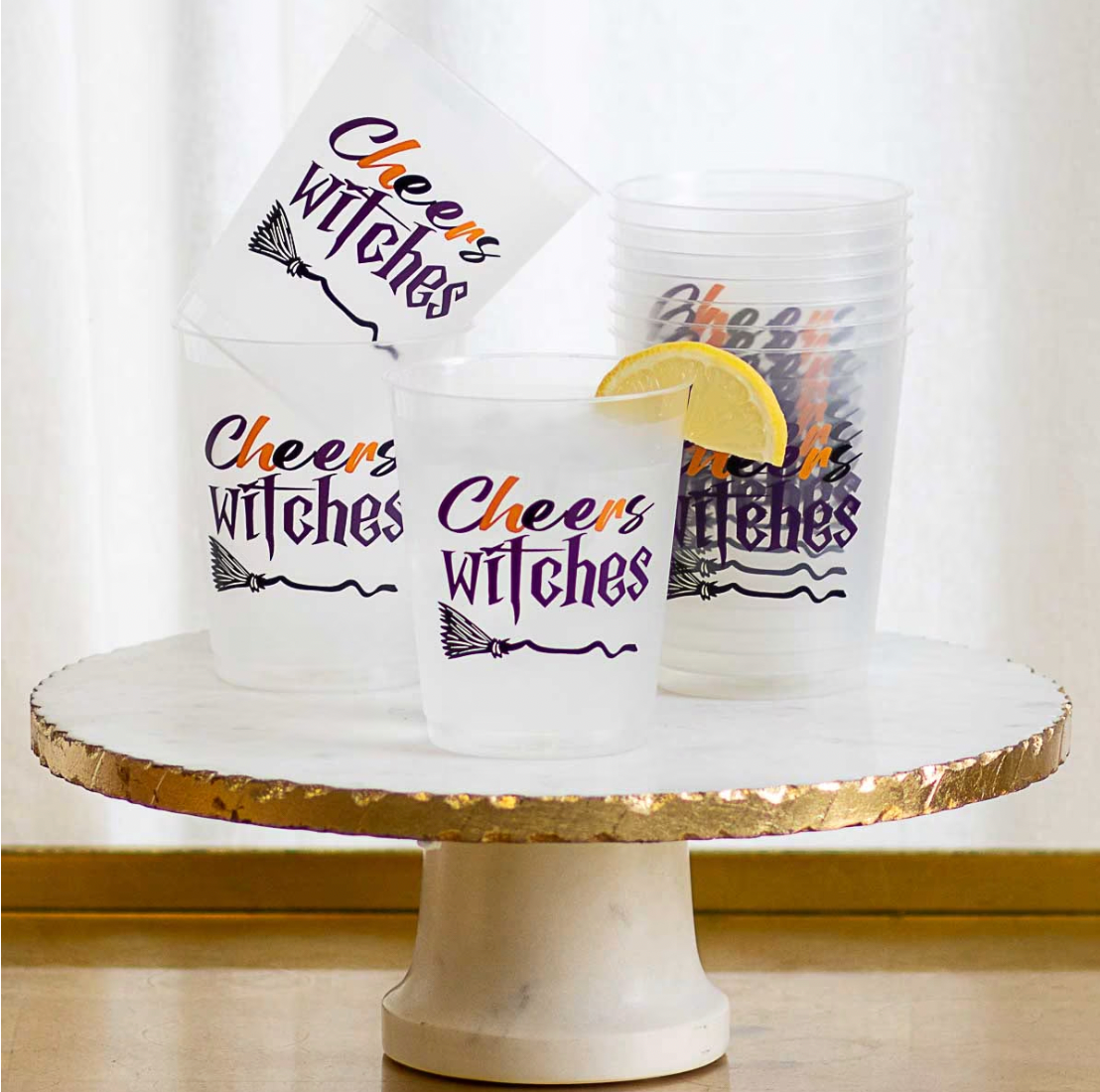 Cheers Witches Party Cups (set of 10) - A. Dodson's