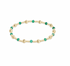 dignity sincerity pattern 4mm bead bracelet - green onyx by enewton