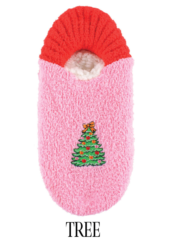 CHRISTMAS Slipper Socks -4 Styles