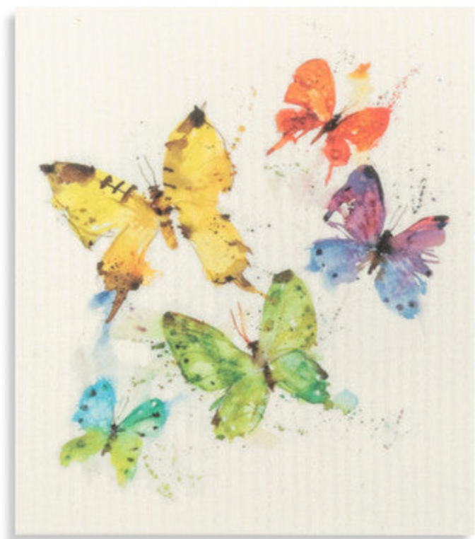 Butterflies Dish Cloths