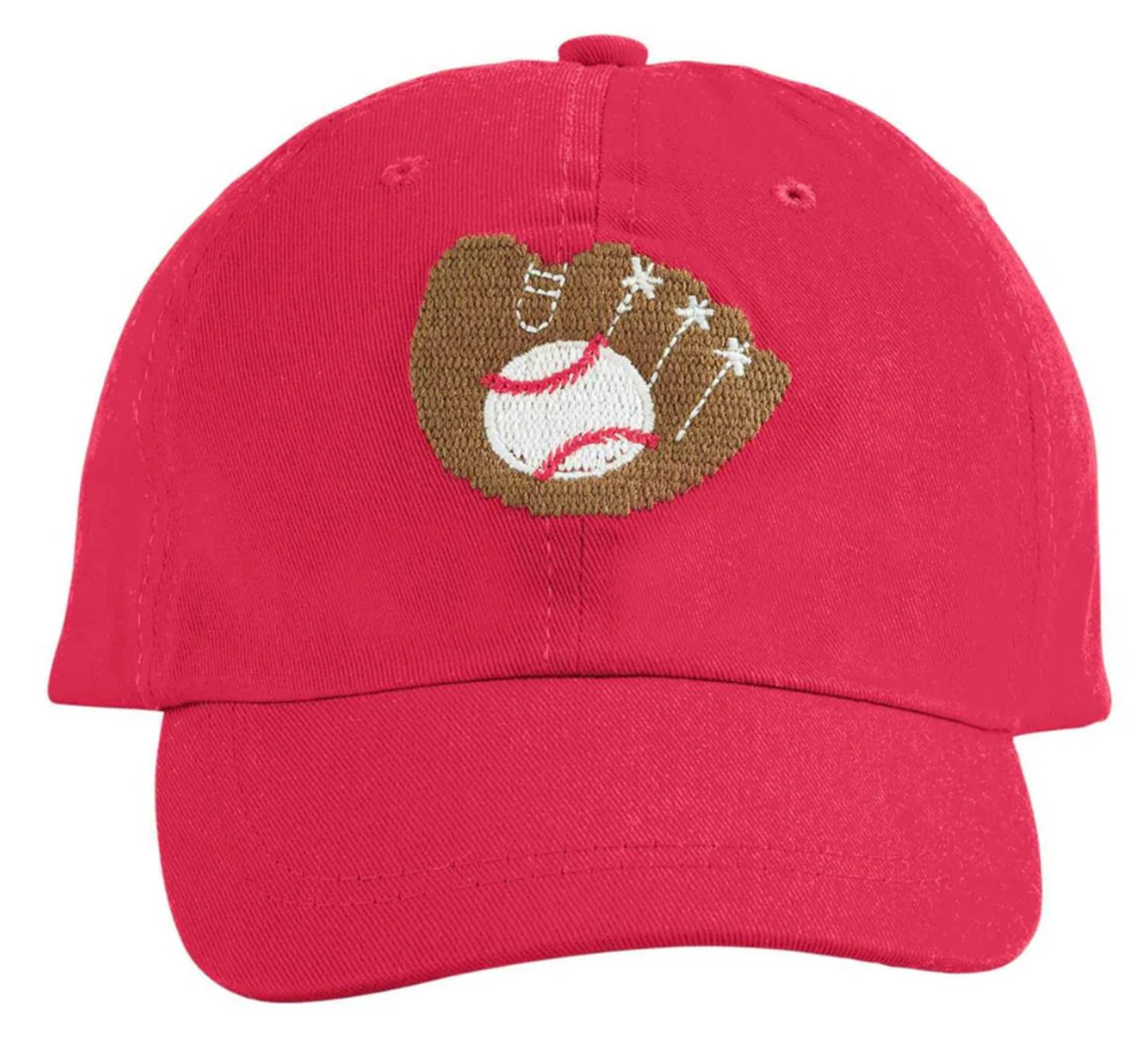 Baseball Embroidered Toddler Hat BY MUD PIE